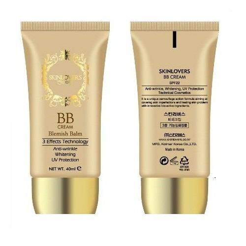 [Tặng nước tẩy trang 100ml] BBCream Skinlovers che khuyết điểm 3 trong 1 40ml