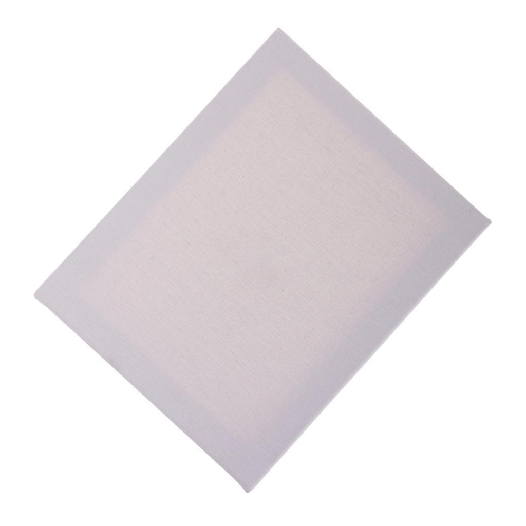 2x 12"x8" 8"x16" Blank Wooden Frame Canvas Panel Boards For Oil Painting