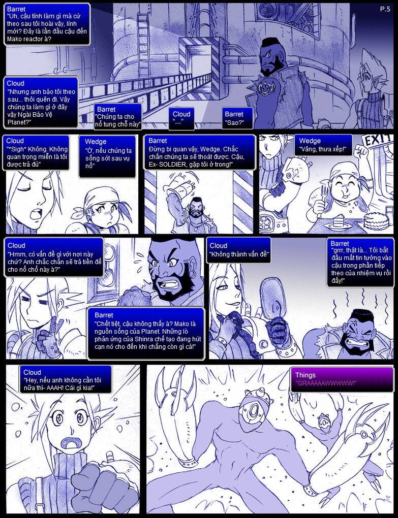 final fantasy vii comic chapter 1 6