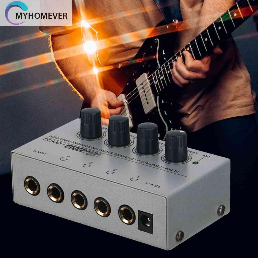 Ultra Bộ Khuếch Đại Âm Thanh 4 Kênh Chuyên Dụng Cho Studio