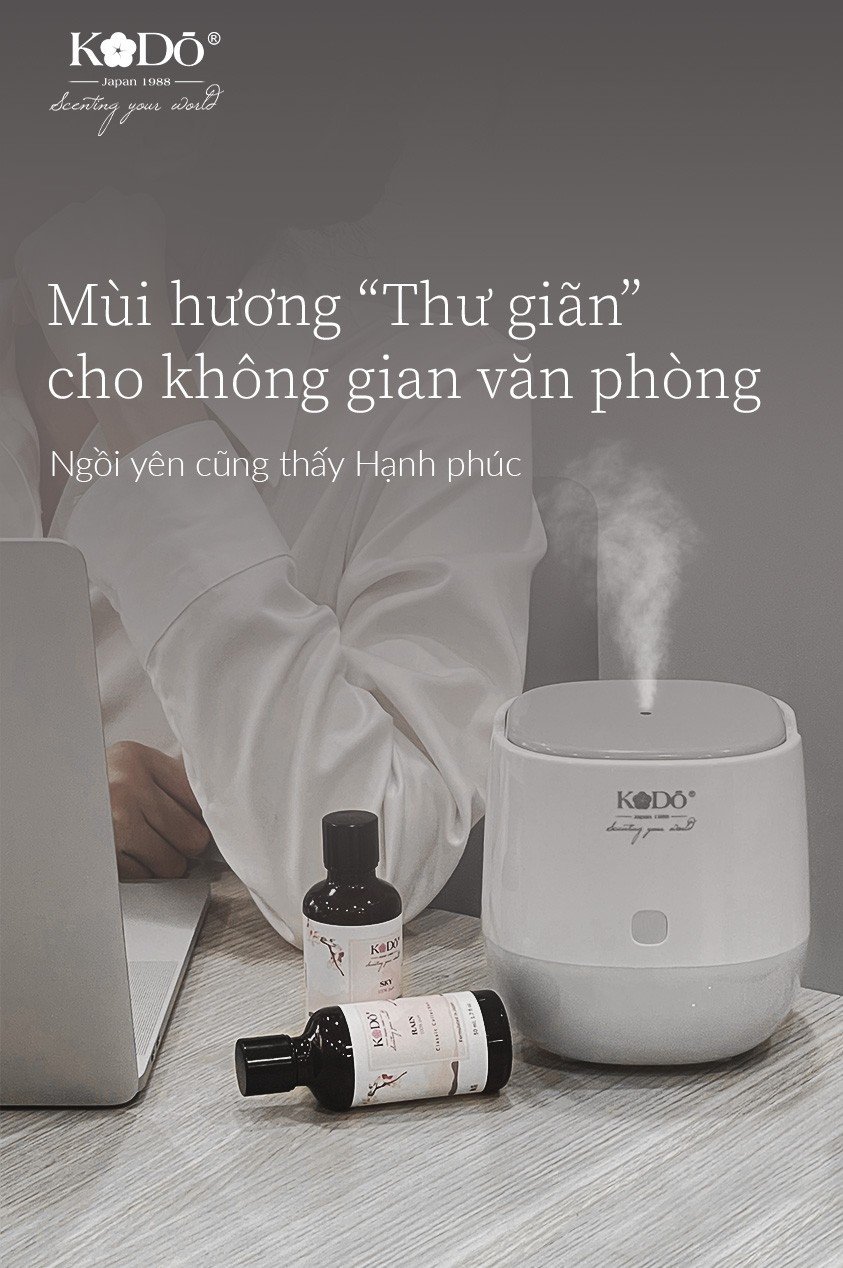 Combo 3 Chai Tinh Dầu Nước Hoa KODO 10ml Hương Thơm Thư Giãn, Dịu Nhẹ, Tươi Mát Dành Cho Spa