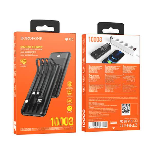 PIN SẠC DỰ PHÒNG BJ20 10000MAH - JL