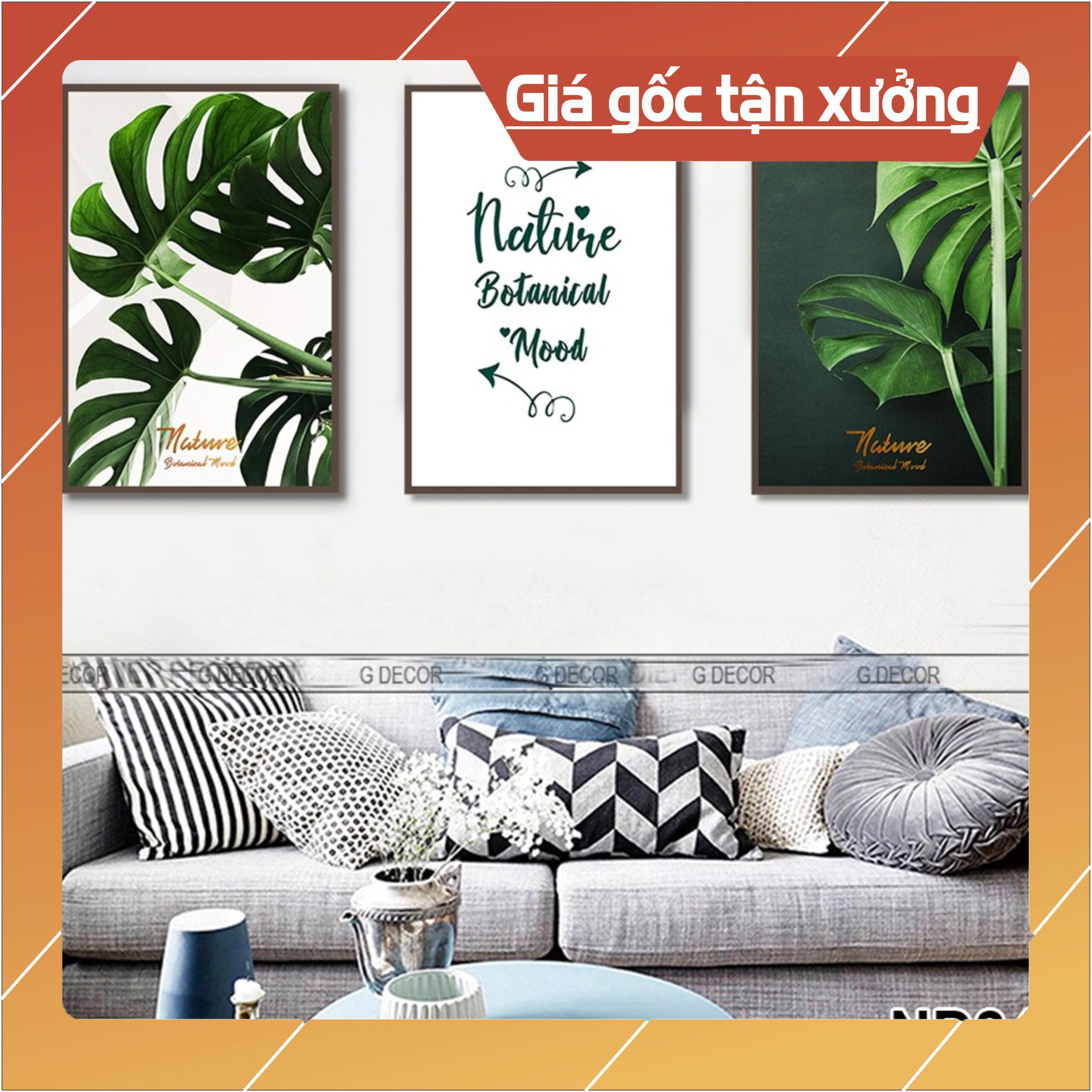 Bộ tranh treo tường phong thủy trang trí nội thất đẹp và giá gốc tại xưởng mới nhất thị trường ĐL 04