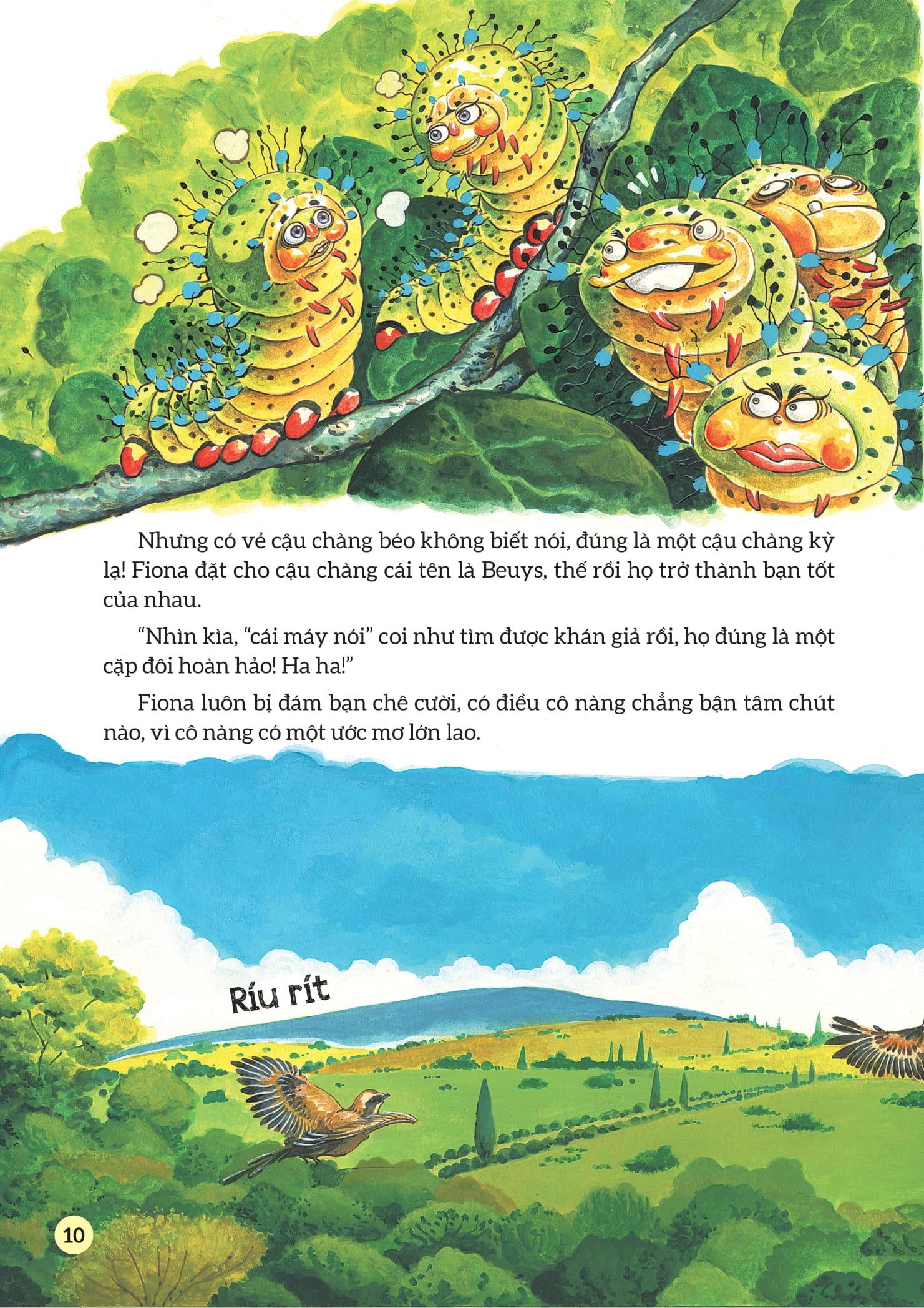 Sách - Truyện Tranh Khoa Học Về Các Loài Côn Trùng - Anh Chàng Kiên Định - Bướm Đêm Chim Công Khổng Lồ