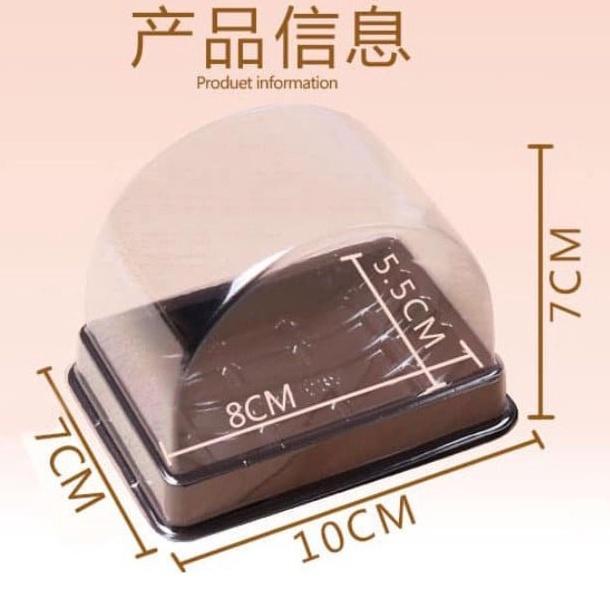 100 Hộp A93 Đựng Bánh Cuộn Lát Nhỏ - Bông Lan Kem Mini