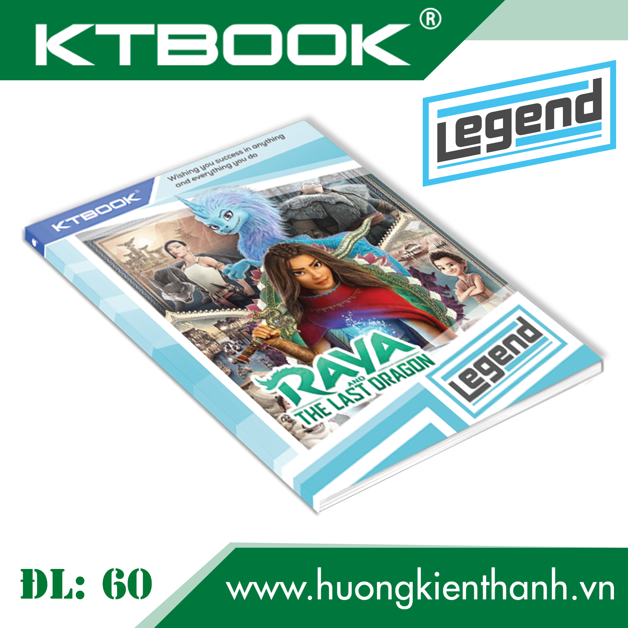 Gói 5 cuốn Tập Học Sinh Cao Cấp Giá Rẻ Legend giấy trắng ĐL 60 gsm - 200 trang