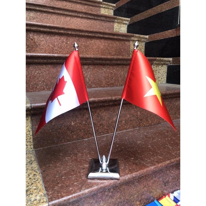 cờ việt canada để bàn