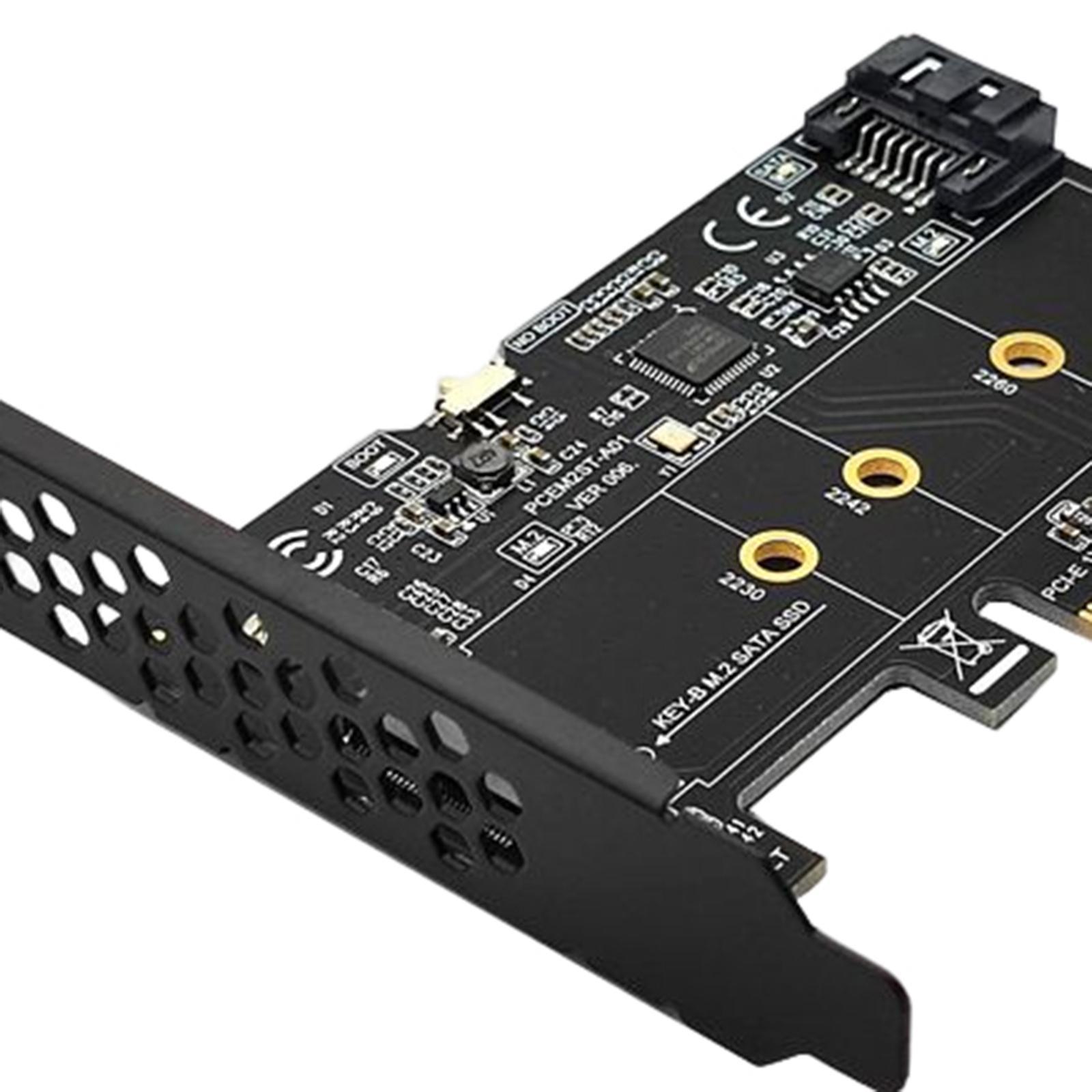 PCIe M2 Adapter Card M2  3.0 PCIe to M2 SSD Adapter Portable