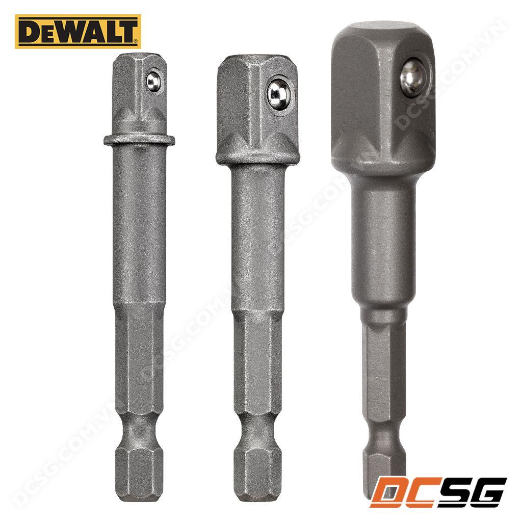 Đầu chuyễn vít sang đầu bu lông 1/4&quot;-3/8&quot;-1/2&quot; DEWALT MAXIMPACT | DCSG