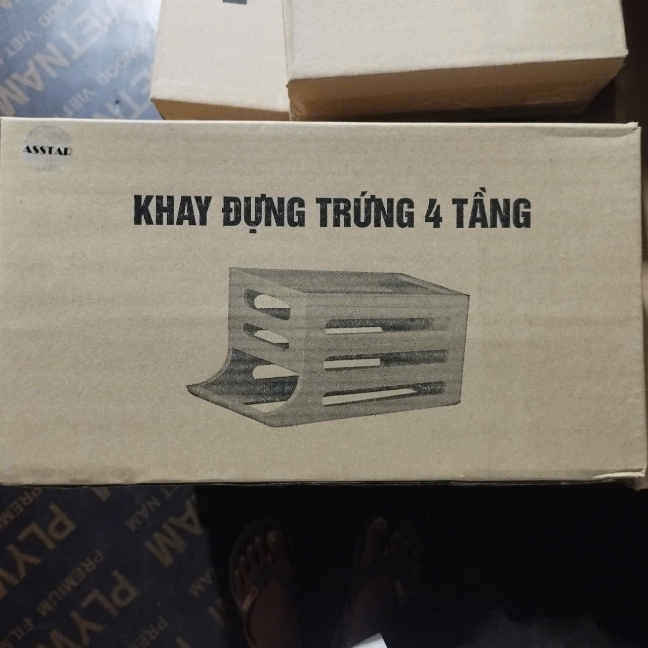 KHAY ĐỰNG TRỨNG THÔNG MINH 4 TẦNG LĂN TỰ ĐỘNG - HÀNG CHÍNH HÃNG [Được đồng kiểm]