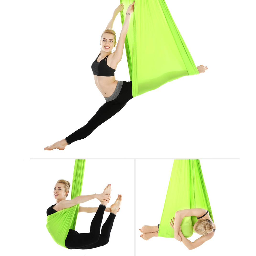 Võng tập Yoga cao cấp vải lụa siêu bền QYYS01 - Yoga Trapeze/Yoga Swing