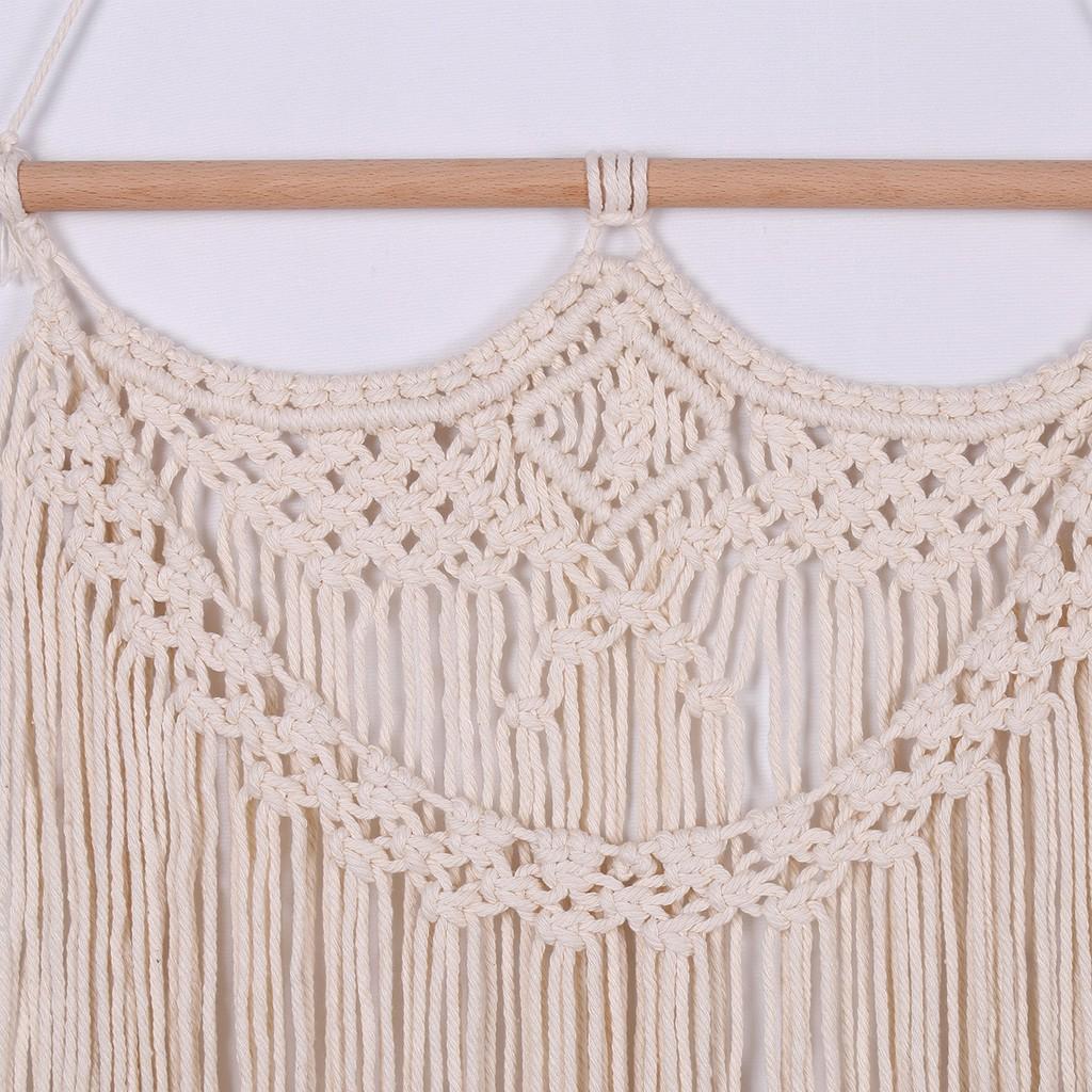 Mành treo Rèm treo tường Macrame trang trí decor nhà cửa