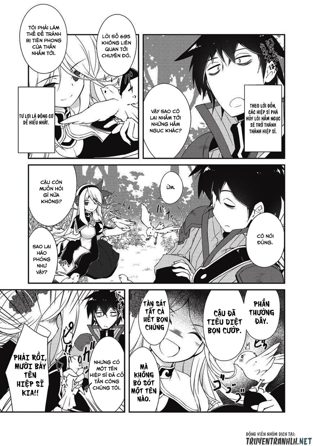 chủ nhân của mê cung rất lười chapter 6 21