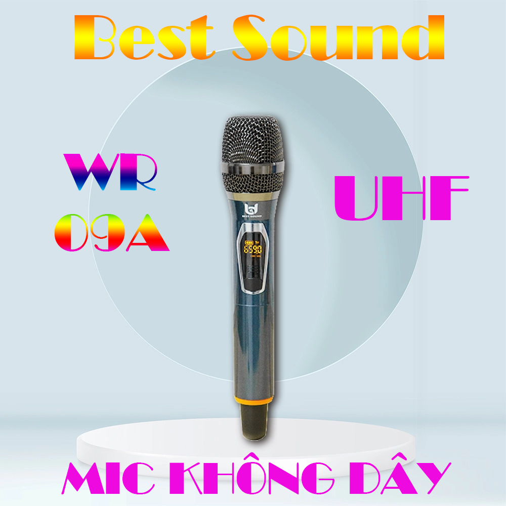 MICRO KHÔNG DÂY CAO CẤP BESTSOUND WR09A - ÂM THANH CỰC HAY