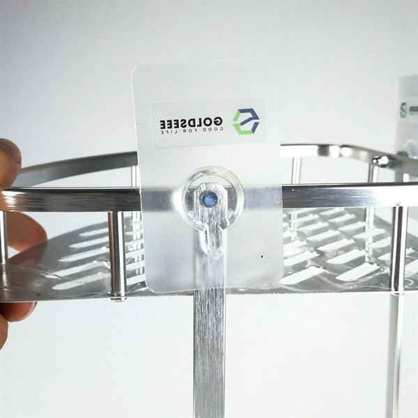Kệ góc nhôm 2 tầng