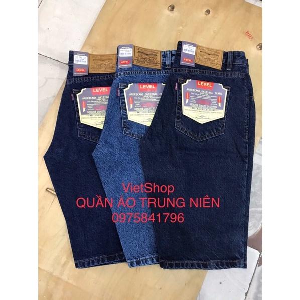 Quần ngố bò nam trung niên chất đẹp có đến size 36