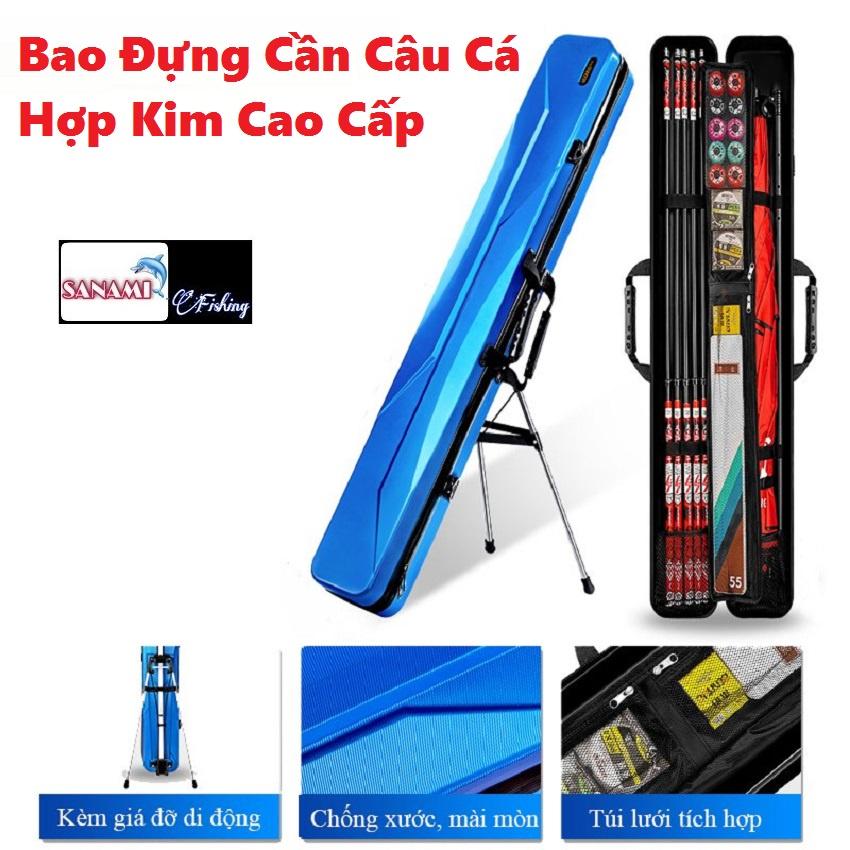 Bao Đựng Cần Câu Cá Cao Cấp Chất Liệu Hợp Kim Siêu Khỏe, Cực Bền Và Chống Thấm Nước Chuyên Dụng Câu Đơn , Câu Đài STDC8