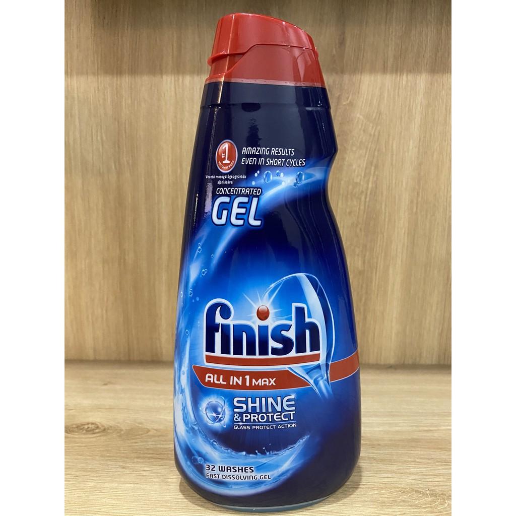 Gel rửa chén bát Finish All in 1 max - 650ml