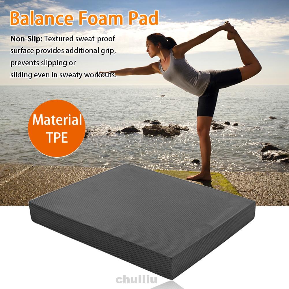 Đệm xốp hỗ trợ luyện tập cân bằng chống trượt cho người lớn và trẻ em