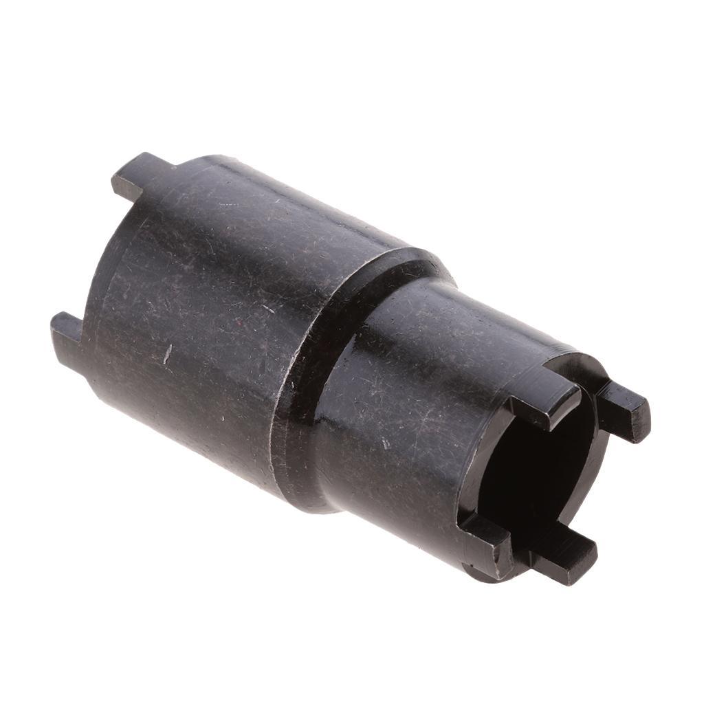 20mm/24mm Clutch Tool Lock Nut Spanner Wrench Socket Tool for Honda ATV Black
