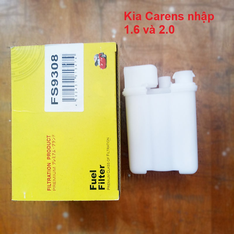 Lọc xăng cho xe Kia Carens nhập 1.6 và 2.0 2006, 2007, 2008, 2009, 2010, 2011, 2012 mã phụ tùng 31910-2H000 mã FS9308