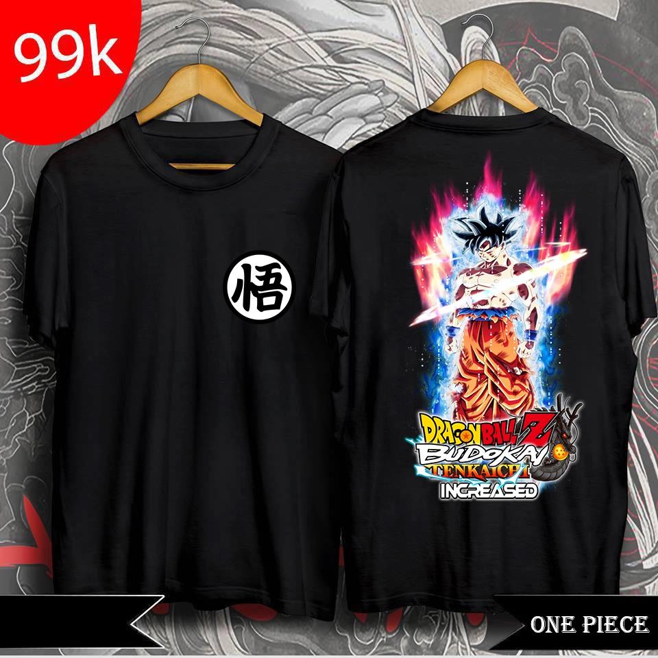 ️️Áo Thun In Hình GoKu Super Saiyan &quot;7 Viên Ngọc Rồng&quot; Dragon Ball Mẫu Đen Cực Chất - Áo Thun Dragon Ball