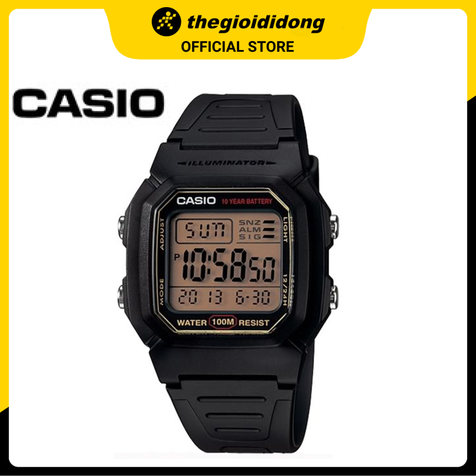 Đồng hồ Nam Casio W-800HG-9AVDF - Hàng chính hãng