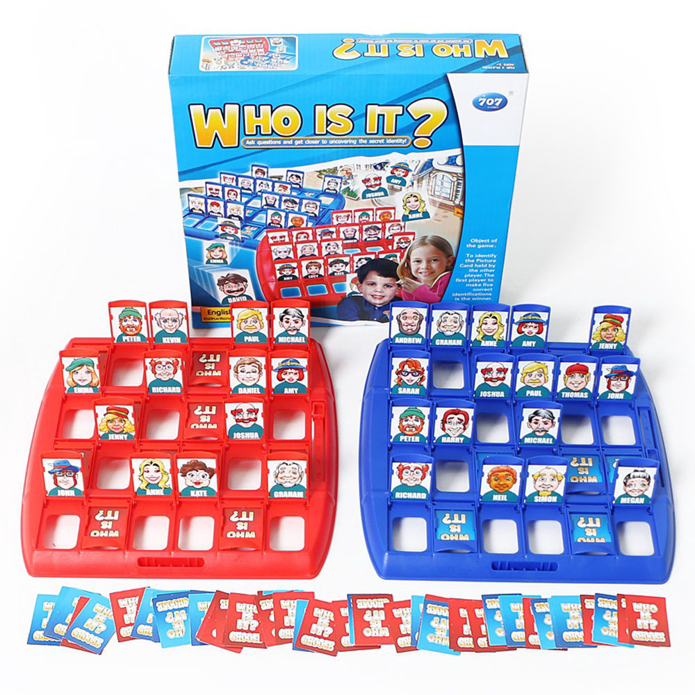 Who Is It Classic Board Game bộ đồ chơi thú vị cho bé và gia đình