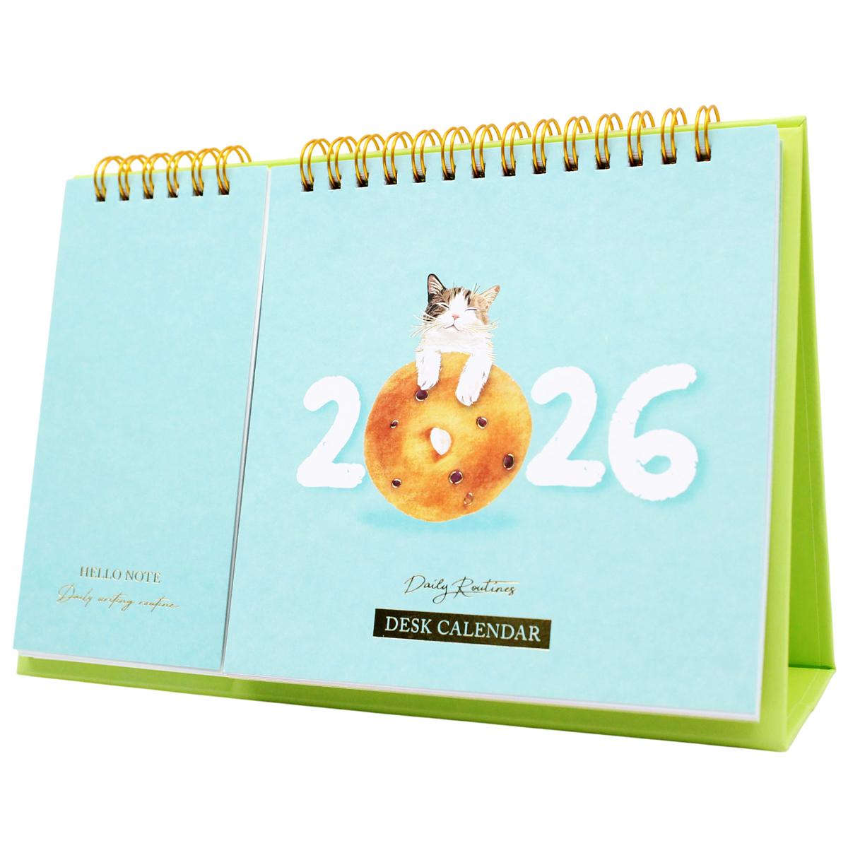 Lịch Bàn Teen Có Note 2026 - Size M - Linh Lan - Mẫu 2