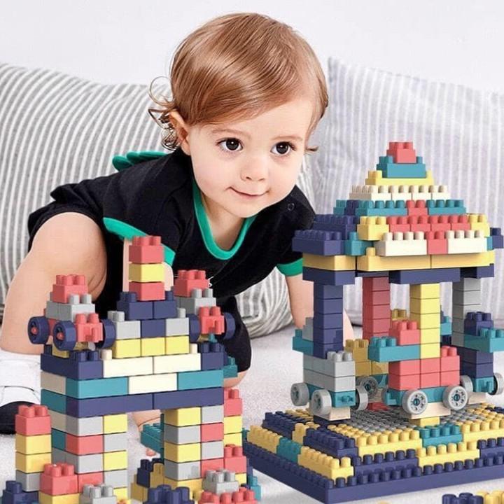 BỘ ĐỒ CHƠI LẮP GHÉP 520 CHI TIẾT – ĐỒ CHƠI THÔNG MINH