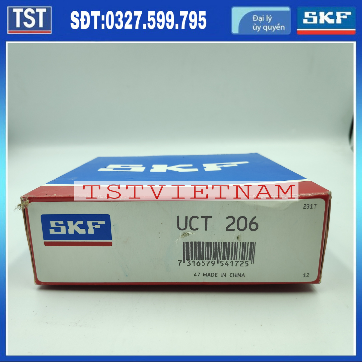 Gối đỡ vòng bi SKF UCT 206