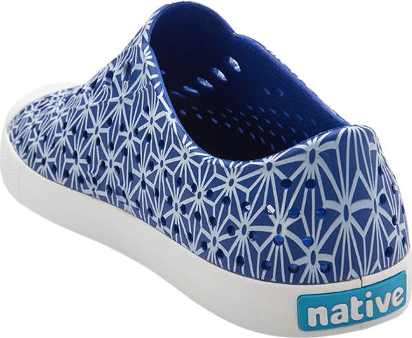 Giày Slipon Unisex Native AD JEFFERSON PRINT UV BLUE/ SHELL WHITE/ ASANOHA