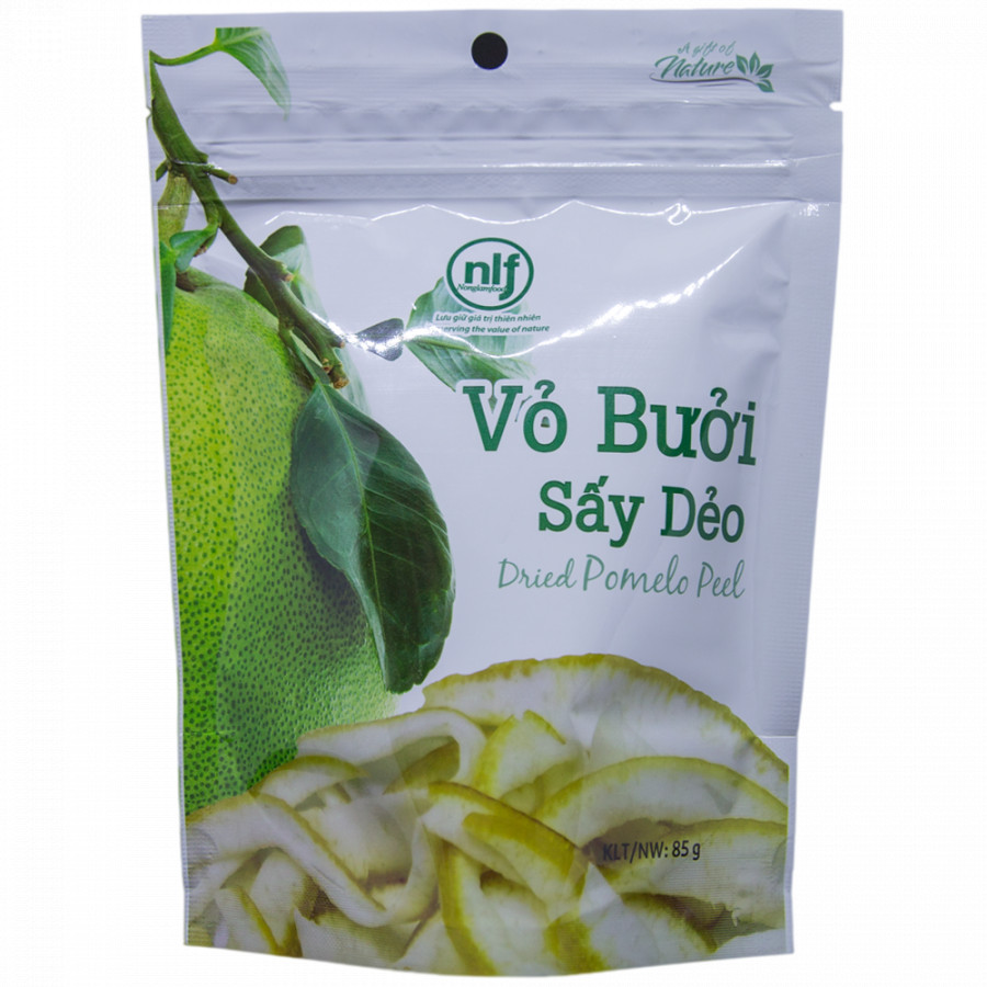 Combo 10 gói vỏ bưởi sấy dẻo 85gr