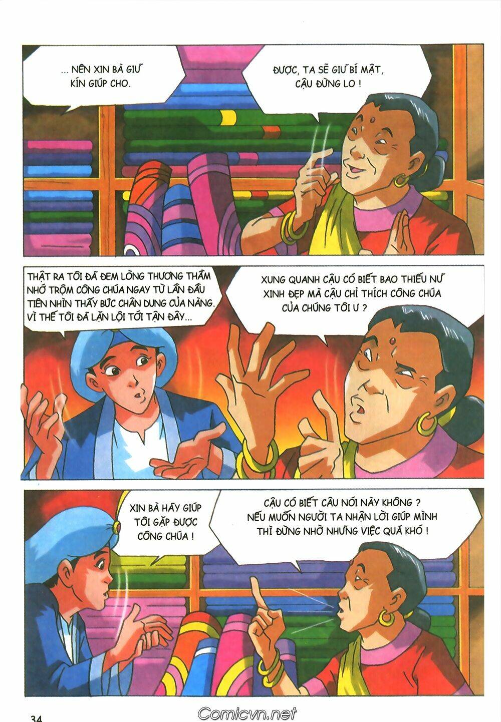 nghìn lẻ một đêm màu chapter 9 33