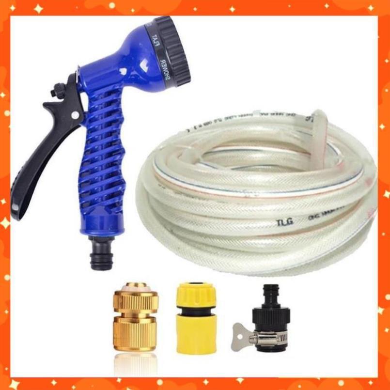 Bộ dây vòi xịt rửa xe, tưới cây, dọn dẹp nhà cửa 3-5m  206843