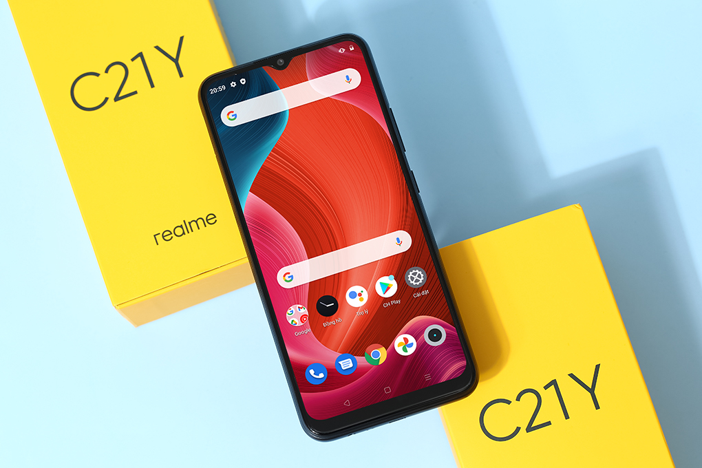 Điện Thoại Realme C21Y 3GB - Hàng Chính Hãng