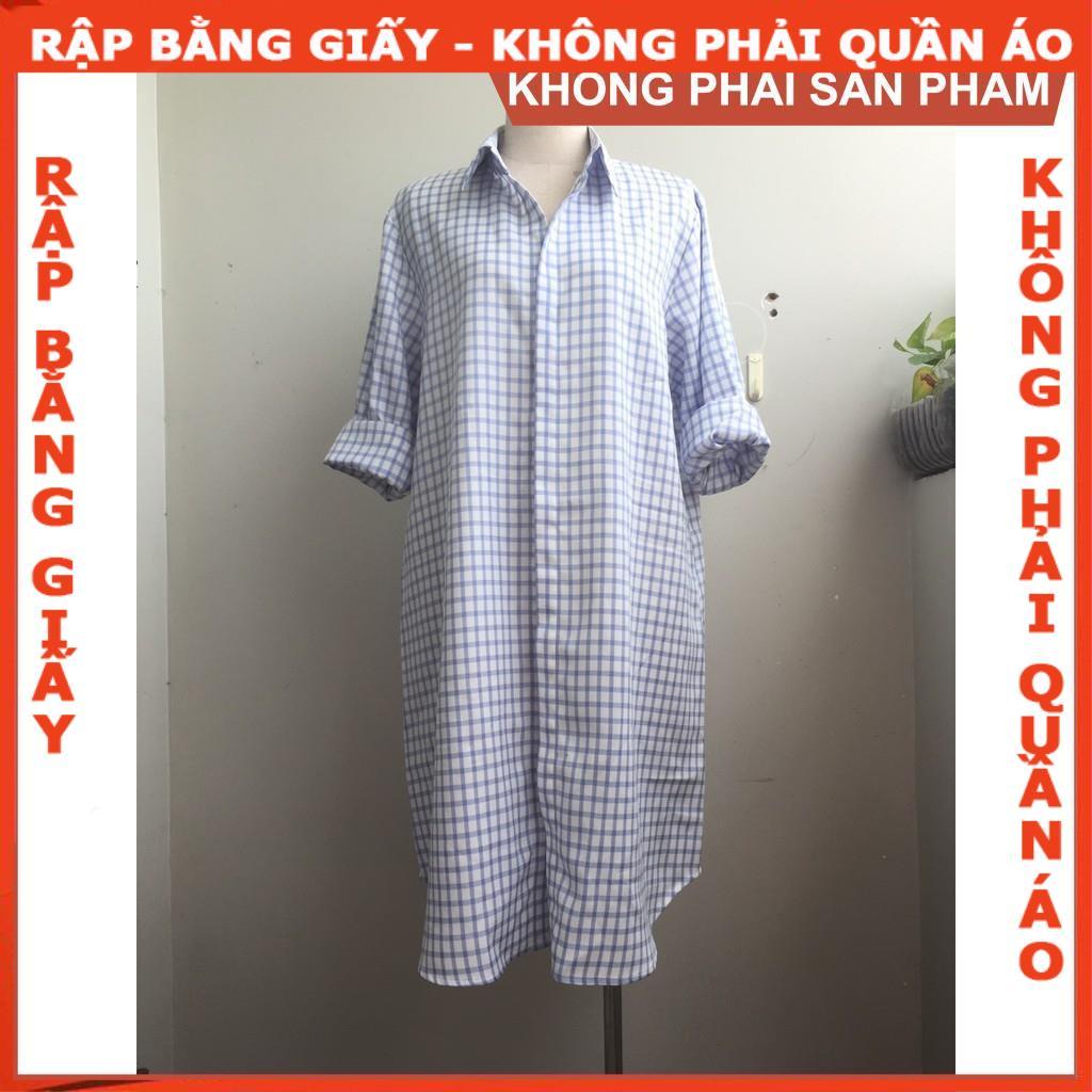 Rập giấy mã 699 (BẢN VẼ) rập đầm sơ mi
