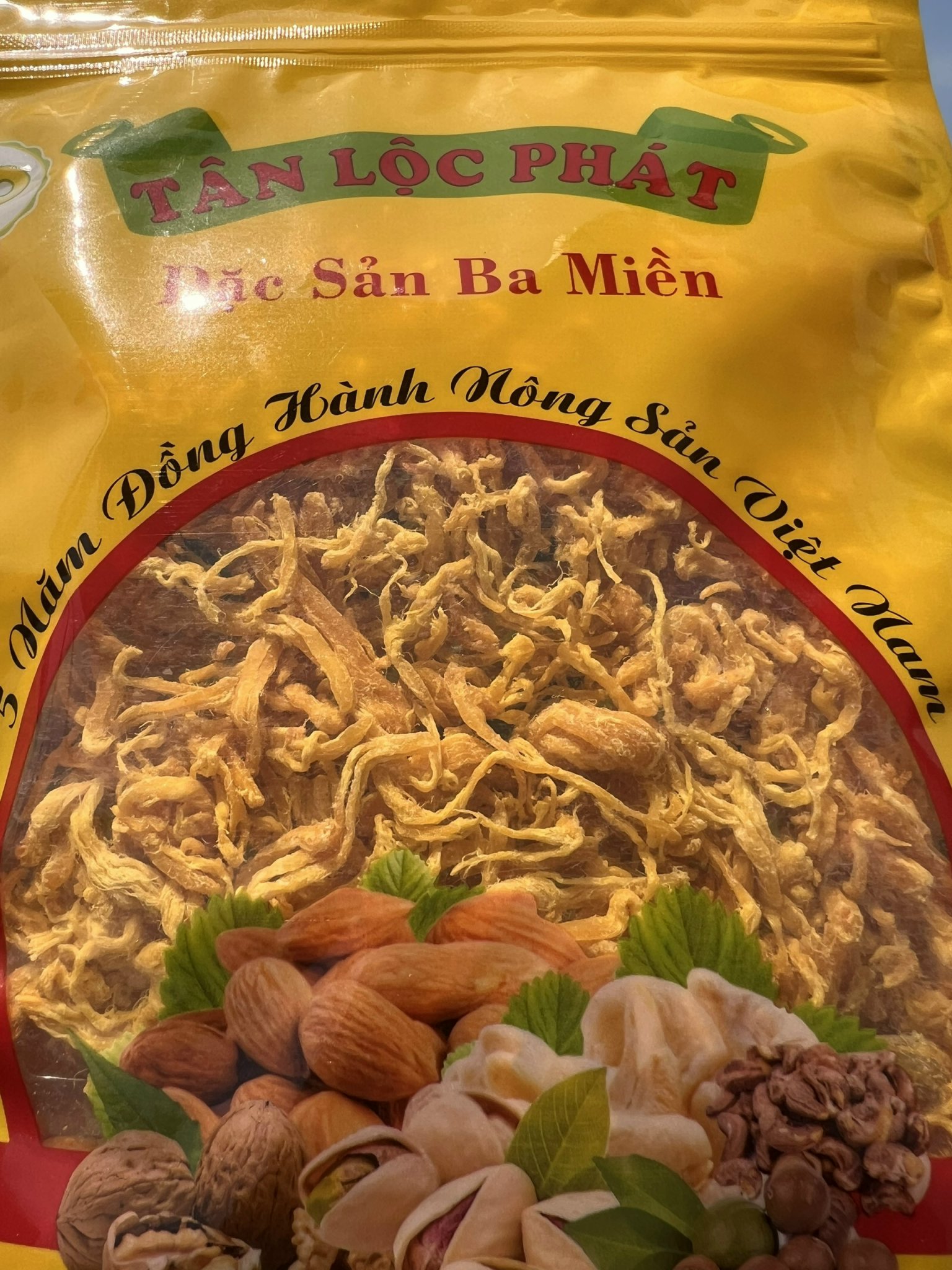 KHÔ GÀ LÁ CHANH TÂN LỘC PHÁT - BỊCH 100G