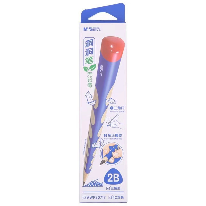 Hộp 12 cây bút chì gỗ định vị M&G - AWP30717 - 2B