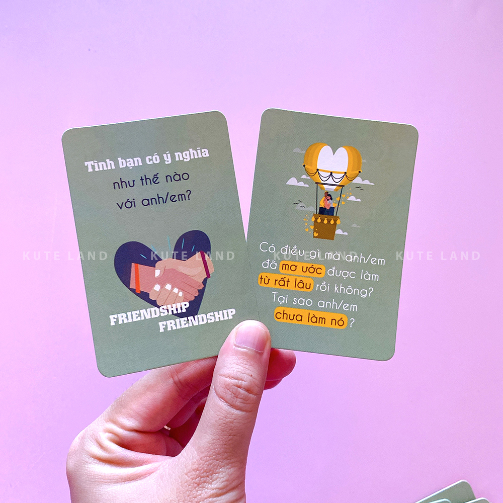 Bộ Bài Tình Yêu Thấu Hiểu Love Again Dành Cho Cặp Đôi Gắn Kết Tình Cảm Hàn Gắn Từ Bên Trong