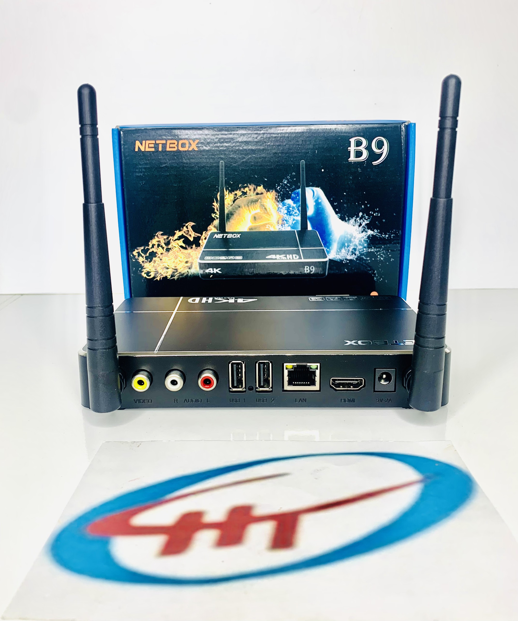 Android Tivi Box NETBOX B9 Ram 2G Rom 16gb 4K UltraHD - Hàng Chính Hãng