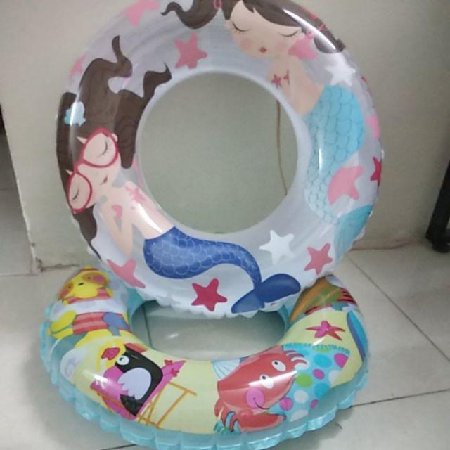Phao bơi tròn đường kính 61cm giúp bé vui chơi an toàn 59242