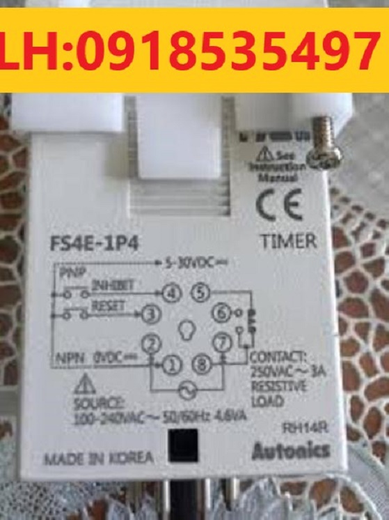 ĐỒNG HỒ ĐẾM TIMER CHO MÁY MÓC FS4E-1P4