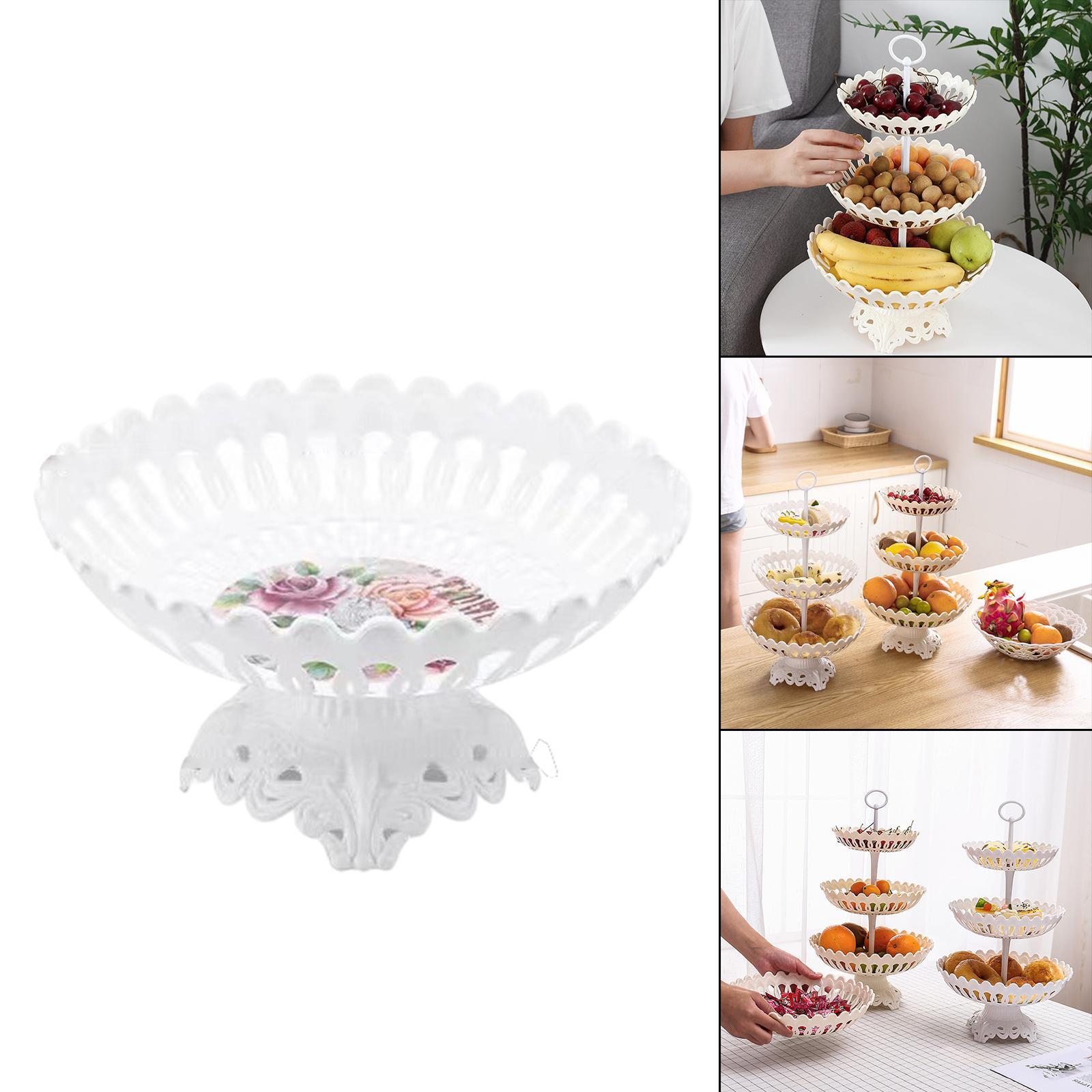Fruit Plate Cookie Tray Dried Fruit Basket for Wedding Home Decor