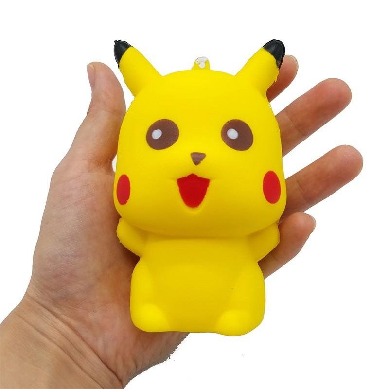 Đồ chơi bóp tay xả stress hình Pikachu đầy đáng yêu |shopsquishydep