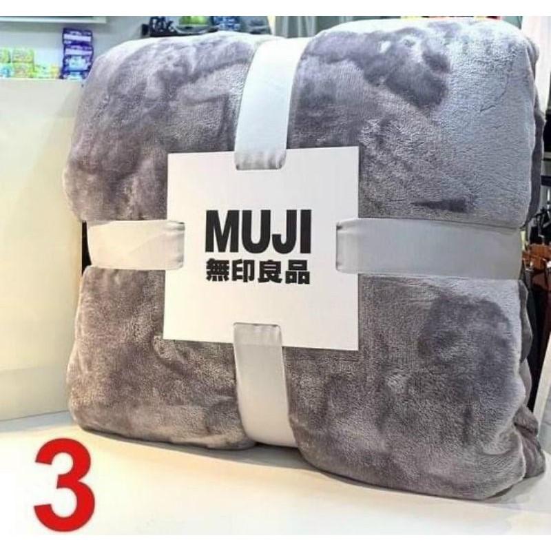 Chăn (mền) lông thỏ Muji Blanket xuất Nhật 1,8kg sz 2m*2m3