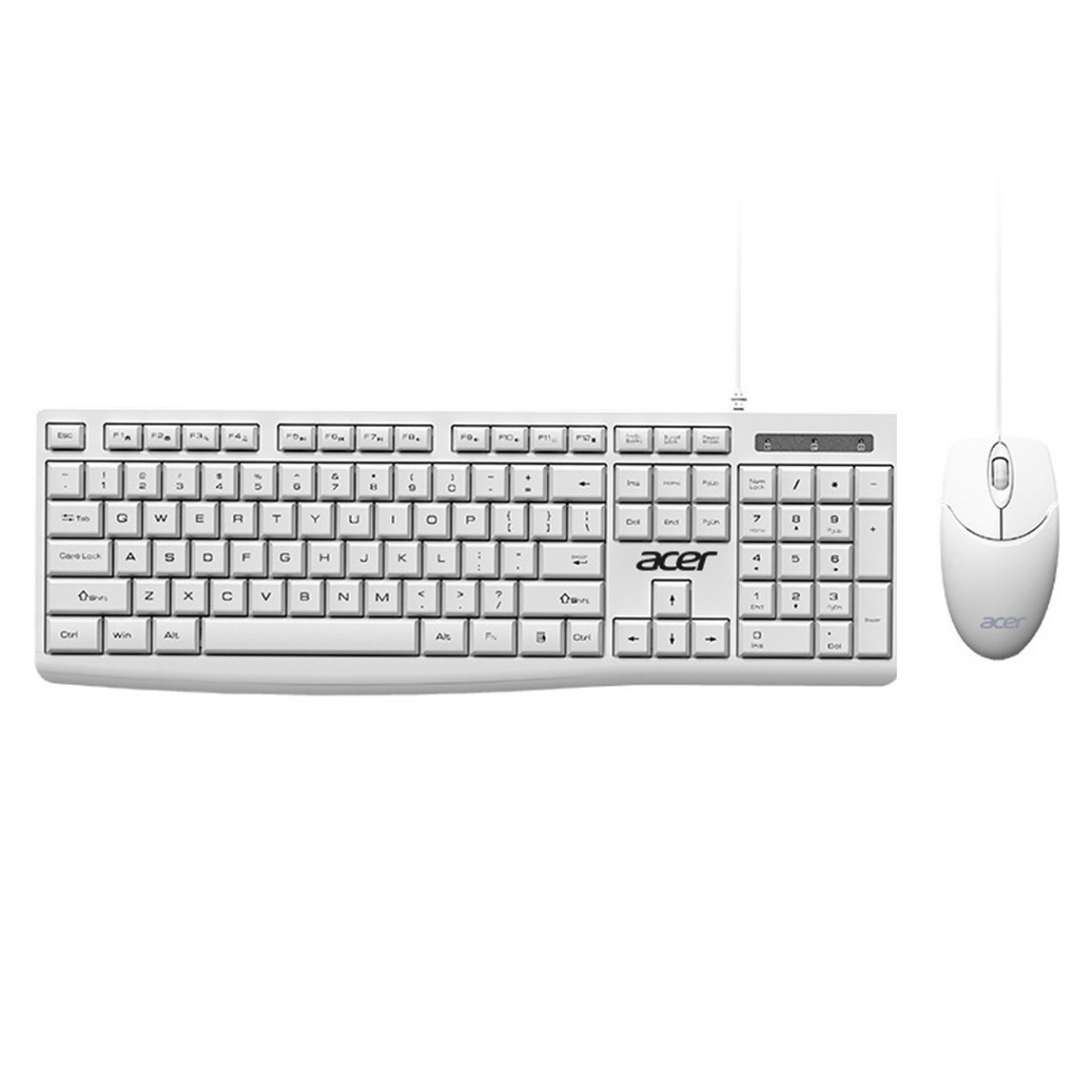Bộ Bàn Phím Và Chuột Máy Tính xiaomi youpin acer oak040 Siêu Mỏng Thoải Mái