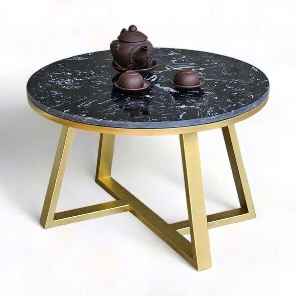 Bàn trà Romano mặt tròn đá Juno Sofa nhiều kích thước lựa chọn