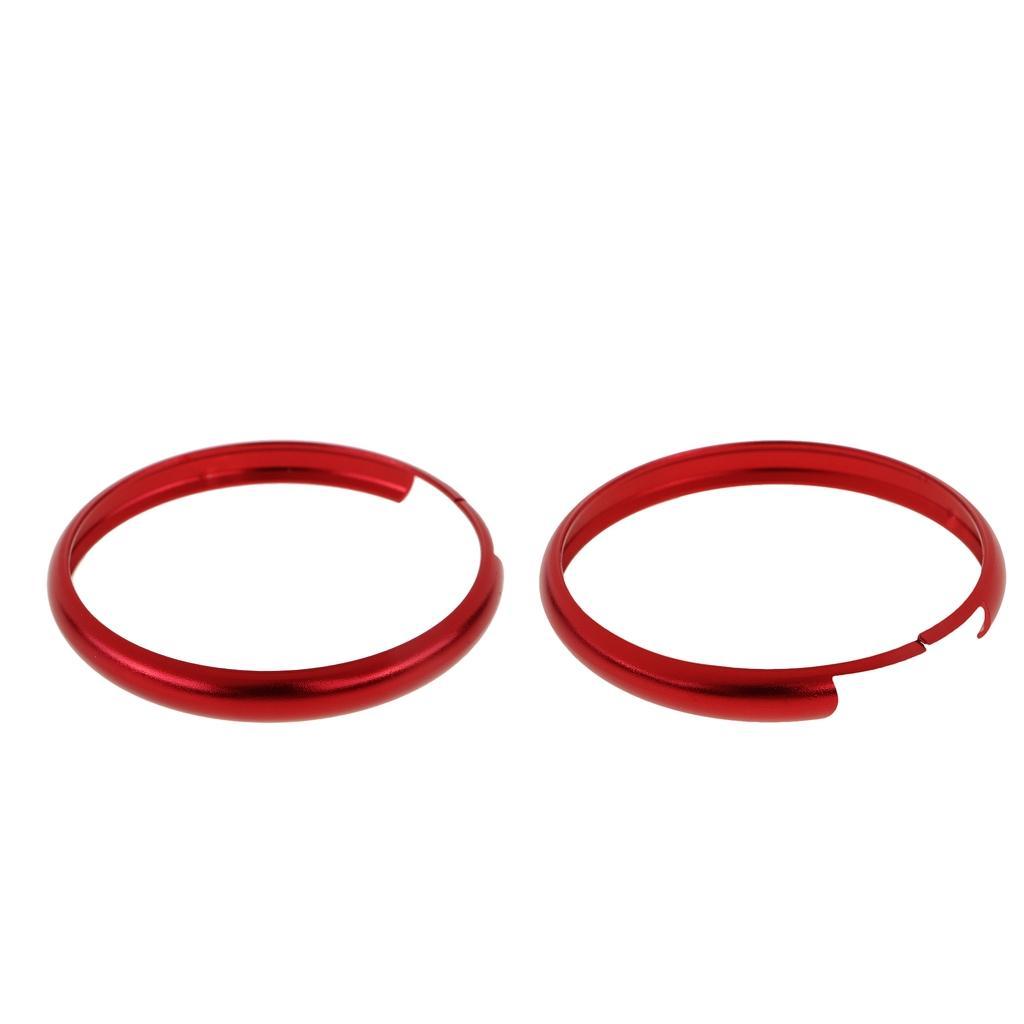 Aluminum Alloy Car Key Fob Replace Trim Rings For