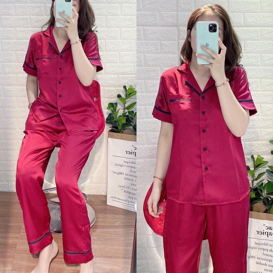 - Album Set Pijama Lụa Satin ngắn tay 2